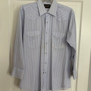 Vintage panhandle slim long sleeve pearl snap wpl-6008‎